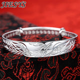 925 Sterling Silver Phoenix Bangles for Women