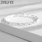 925 Sterling Silver Heart Bracelet Wedding Party Christmas Gift Jewelry