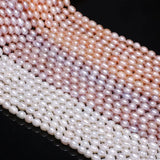 Natural Freshwater Baroque Pearl Beads 6-7mm