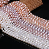 Natural Freshwater Baroque Pearl Beads 6-7mm