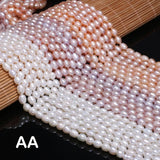 Natural Freshwater Baroque Pearl Beads 6-7mm