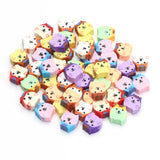 Animal Clay Beads Necklaces 20pcs DIY Earring Accessories