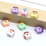 Animal Clay Beads Necklaces 20pcs DIY Earring Accessories