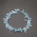 Charm Aqua Healing Crystal Quartz Bead Pendant