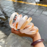 Nature Pattern Jade Agate Bracelet