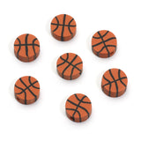 Basketball Clay Spacer Beads for Jewelry Making DIY Key Chain Accessories