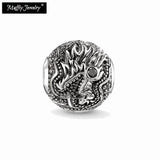 Dragon Charm Beads - Good Karma Europe - Punk Jewelry - 5mm Hole