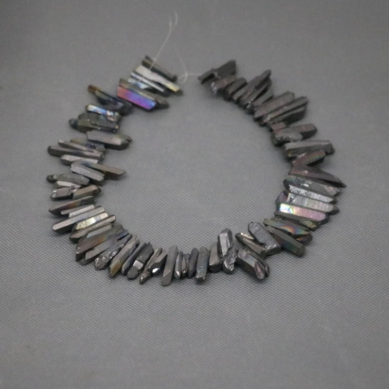 Charm Healing Crystal Quartz Bead Pendant