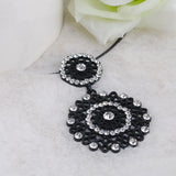 Charm Hollow Out Rhinestone Pendant Necklace for Women