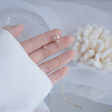 Bling Star Tassel Chain Earring Wedding Accessories