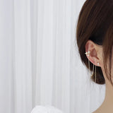 Bling Star Tassel Chain Earring Wedding Accessories