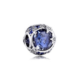 Charm Sparkling Stars 925 Sterling Silver Beads for Moments Bracelet