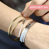 Charm Bracelet Letter Stainless Steel Bracelets Women Gift Jewelry