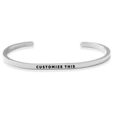 Charm Bracelet Letter Stainless Steel Bracelets Women Gift Jewelry