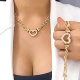 Cubic Zirconia Stone Cuban Bracelets Bangles