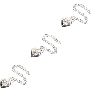 Heart Charm Bracelet Girl Link Bracelet Copper Picture Bracelet