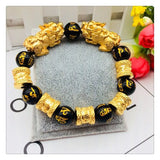 Double Pixiu Bracelet Domineering Charm Bracelet Men