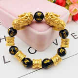 Double Pixiu Bracelet Domineering Charm Bracelet Men