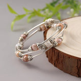 Baroque Pearl Charm Bracelet for Women - Party Gift Jewelry