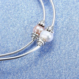 Baroque Pearl Charm Bracelet for Women - Party Gift Jewelry
