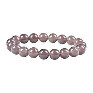 Natural Stone Charm Bracelet for Women, Healing Energy Jewelry