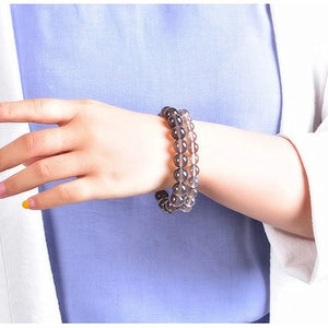 Natural Stone Charm Bracelet for Women, Healing Energy Jewelry