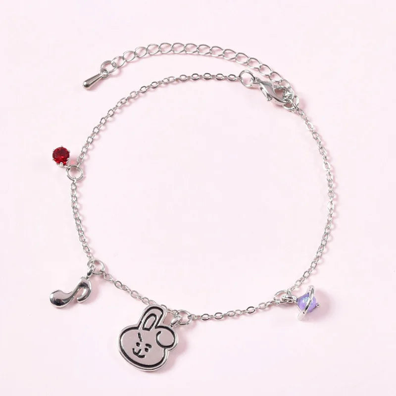 KPOP Animal Bells Bangle Bracelet for Women