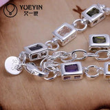 Link Chain Charm Bracelet Unisex Jewelry Hand Chain H261