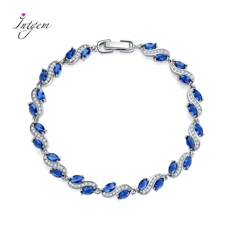 Charm Bracelets Zircon Rhinestone Bracelet Bangle for Women