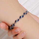 Charm Bracelets Zircon Rhinestone Bracelet Bangle for Women