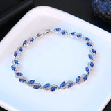Charm Bracelets Zircon Rhinestone Bracelet Bangle for Women