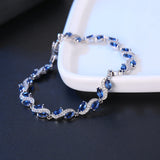 Zircon Rhinestone Charm Bracelet for Women
