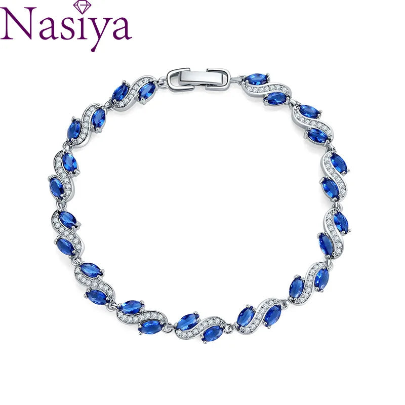 Zircon Rhinestone Charm Bracelet for Women