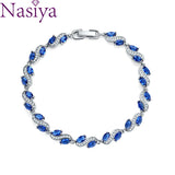 Zircon Rhinestone Charm Bracelet for Women