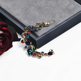 Colorful Gemstone Charm Bracelets for Women