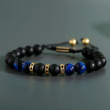 Charm Buddha Bracelet Homme 8mm Round Stone Chakra Bracelet Men