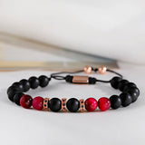 Charm Buddha Bracelet Homme 8mm Round Stone Chakra Bracelet Men
