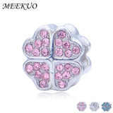 Charm Clover Beads for Luck Women Charm Bracelet Jewelry Making
