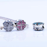 Charm Clover Beads for Luck Women Charm Bracelet Jewelry Making