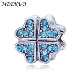 Charm Clover Beads for Luck Women Charm Bracelet Jewelry Making