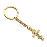 Charm Cross Pendant Necklace Keychain Religious Jewelry