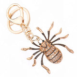 Crystal Spider Keyring Keychain Bag Buckle Key Finder Car Party Gift R094