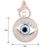 Evil Eyes Key Chain Bag Charm Car Pendant Keyfobs Jewelry R017