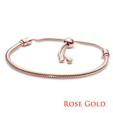 Adjustable Silver 925 Bracelet for Women