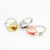 Double Heart Keychain Trinket Gift for Girl