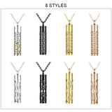 Oil Container Pendant Aromatherapy Necklace