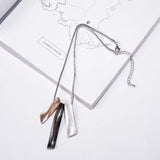 Exaggerated Alloy Pendant Necklace Punk Lady Jewelry