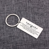 Family Isn't Always Blood Keychain - Stainless Steel