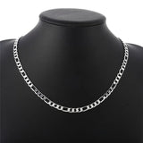 925 Silver Necklace 20" Classic 6MM Chain for Women
