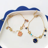 Charm Dream Planet Pendant Bracelets Star Bangle Jewelry
